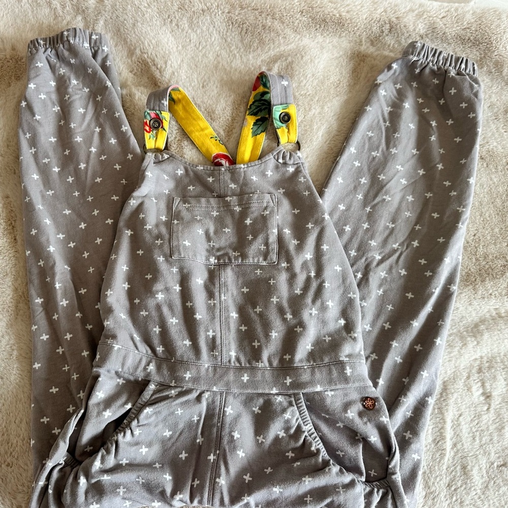 Matilda Jane Overalls with Gorgeous Floral Straps